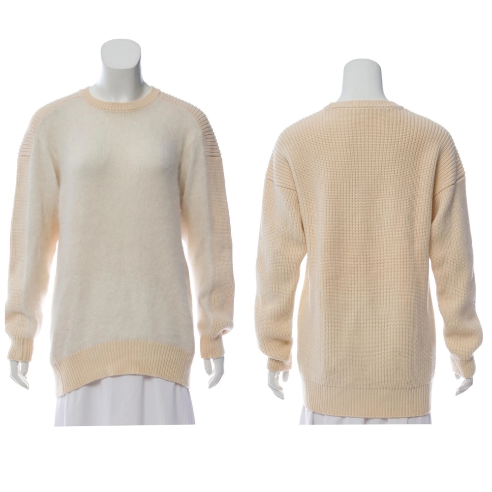 Vanessa bruno size 2 chunky knit angora sweater